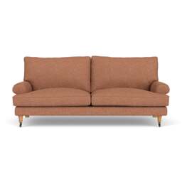 3 Seater Sofa - Brick - Herringbone Weave - Stewart - The Cotswold Company - thumbnail 2