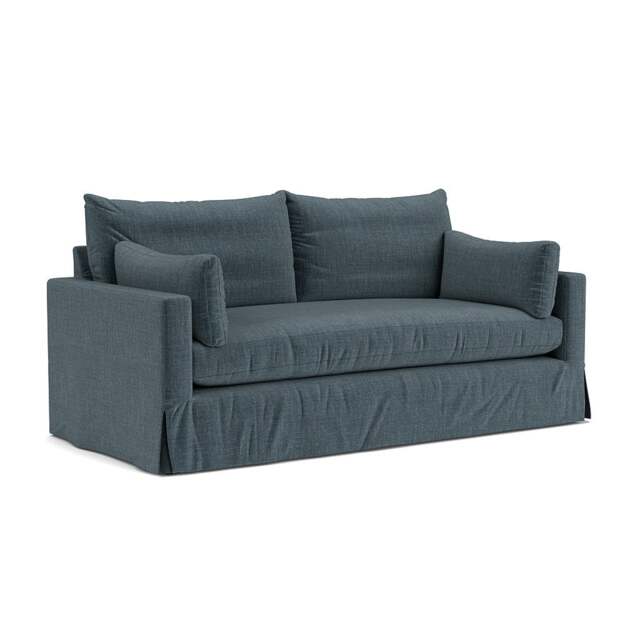 3 Seater Sofa - Teal - Eco Chenille - Ashton - The Cotswold Company - image 1