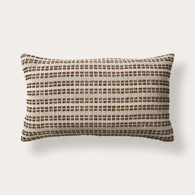 Hand Woven Dash Cushion Spice - Home Accessories - The Cotswold Company - image 1
