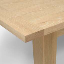 Inglesham Whitewash Oak 6-10 Seater Extending Dining Table - The Cotswold Company - thumbnail 7