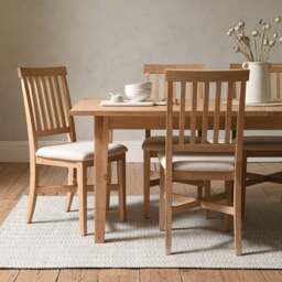 Inglesham Whitewash Oak 6-10 Seater Extending Dining Table - The Cotswold Company