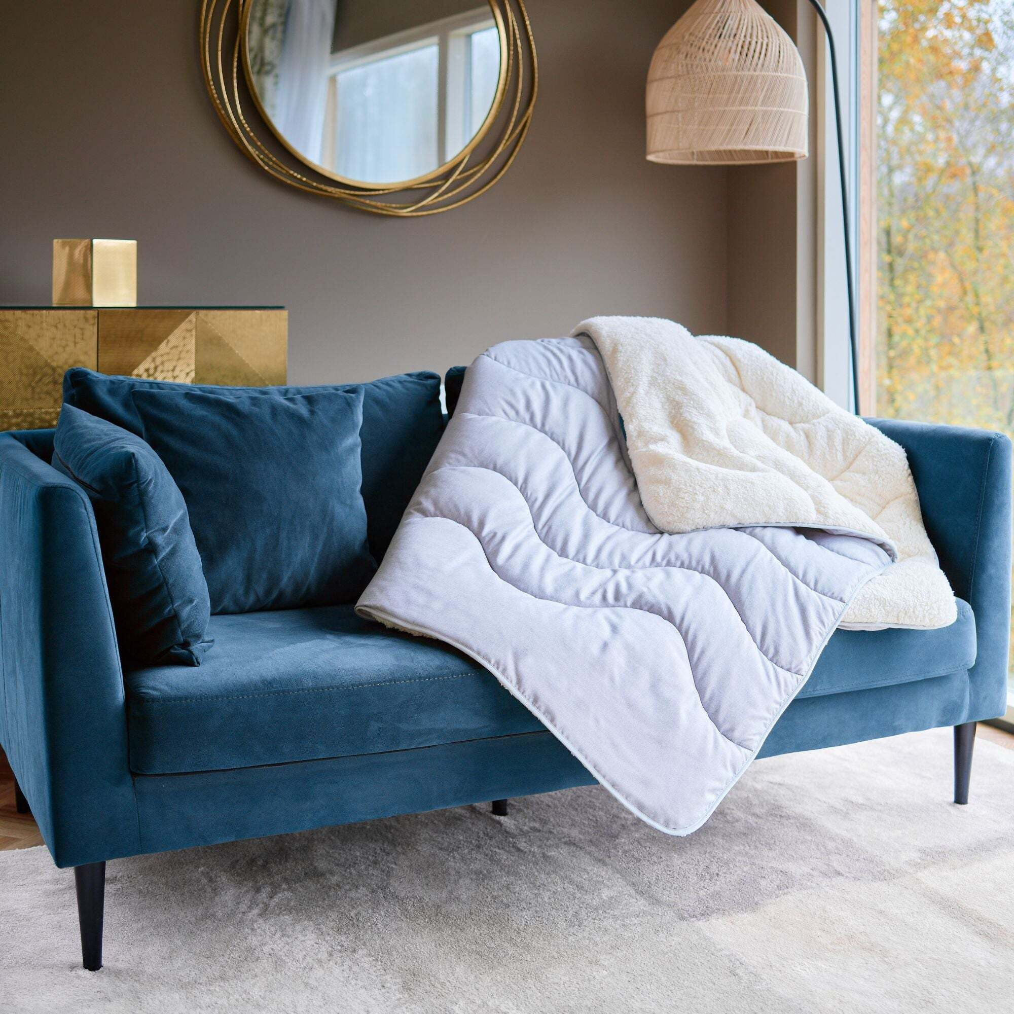 Night Owl® Cosy Sherpa Throw