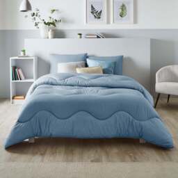 Night Lark® Linen Print Coverless Duvet - thumbnail 1