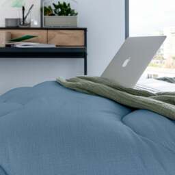 Night Lark® Linen Print Coverless Duvet - thumbnail 6