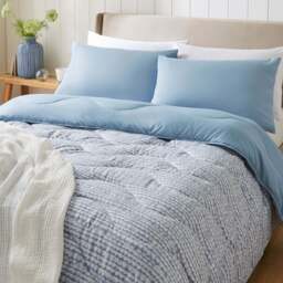 Night Lark® Coastal Calm Coverless Duvet Set