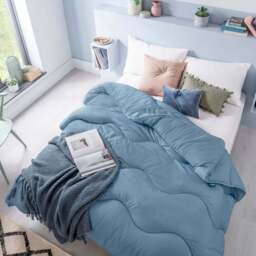 Night Lark® Linen Print Coverless Duvet - thumbnail 4
