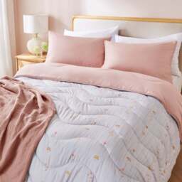 Night Lark® Vintage Stripes Coverless Duvet Set - thumbnail 1