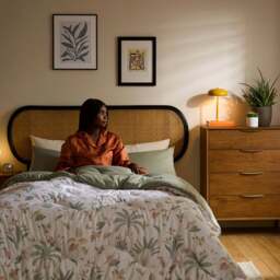 Night Lark® Abstract Palms Coverless Duvet Set - thumbnail 4