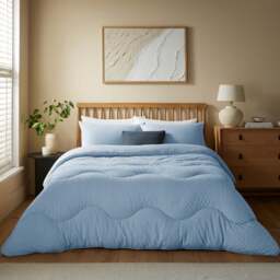 Night Lark® Tufted Dots Coverless Duvet Set - thumbnail 1