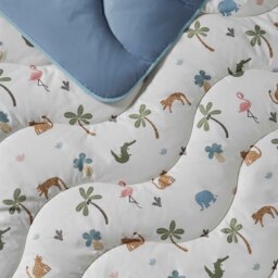 Night Lark®  Junior - Jungle Adventure - Washable Coverless Duvet Set - thumbnail 2