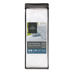 Cooling Smart Temperature Cotton Pillow Protector Pair - thumbnail 4