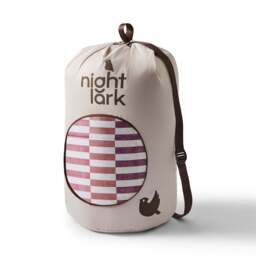 Night Lark® Rosy Stripes Coverless Duvet Set - thumbnail 5