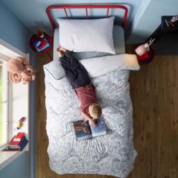 Night Lark® Junior - Blue Whale - Washable Coverless Duvet Set - thumbnail 6