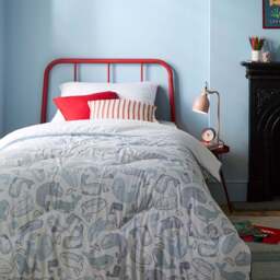 Night Lark® Junior - Blue Whale - Washable Coverless Duvet Set - thumbnail 3