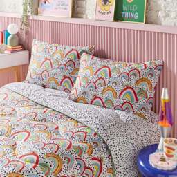 Night Lark® x Eleanor Bowmer Rainbow Coverless Duvet Set