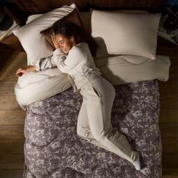 Night Lark® Woodland Creatures Coverless Duvet Set - Mocha - thumbnail 3