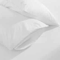 Classic Cotton Pillow Protector Pair - thumbnail 2