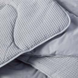 Night Lark® Natural Cotton Waffle Coverless Duvet - thumbnail 2