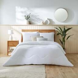 Night Lark® Natural Cotton Waffle Coverless Duvet