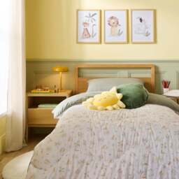 Night Lark® Junior - Leopard Family - Washable Coverless Duvet Set - thumbnail 3
