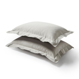 200 Thread Count Classic 100% BCI Cotton Pair of Pillowcases - thumbnail 4