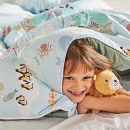 Night Lark® Junior - Animal Atlas - Washable Coverless Duvet Set - thumbnail 3