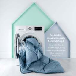 Night Lark® Gingham Print Coverless Duvet - thumbnail 6