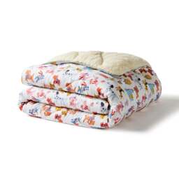 Night Lark® x Eleanor Bowmer Happy Dogs Cosy Sherpa Throw - thumbnail 7