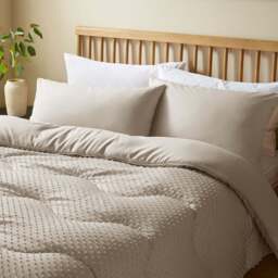 Night Lark® Tufted Dots Coverless Duvet Set - thumbnail 2