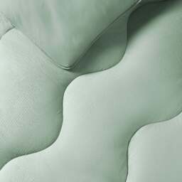 Night Lark® Seersucker Coverless Duvet Set - Meadow Green - thumbnail 2