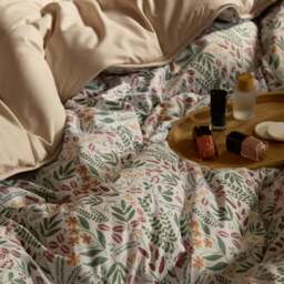 Night Lark® Nordic Leaves Coverless Duvet Set - thumbnail 4