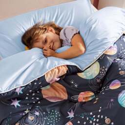 Night Lark®  Junior - Space Adventure - Washable Coverless Duvet Set - thumbnail 3