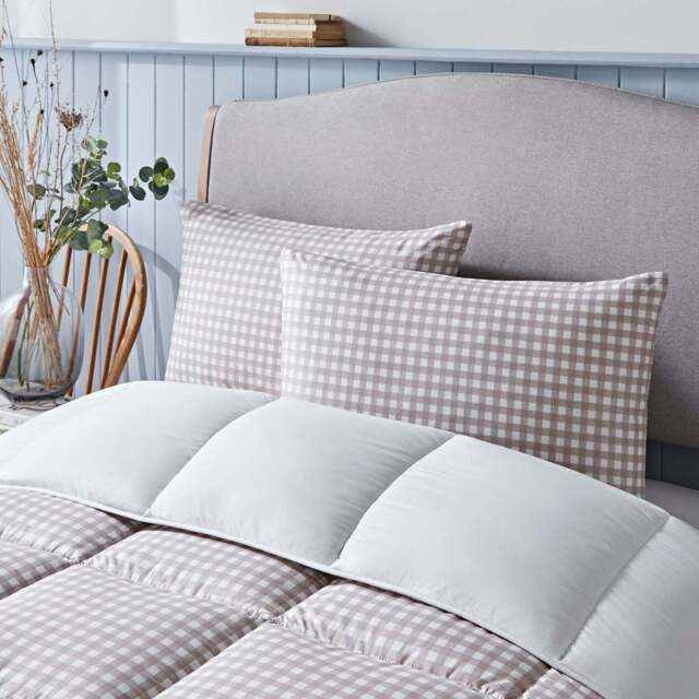 Night Lark® Gingham Print Coverless Duvet Set - image 1