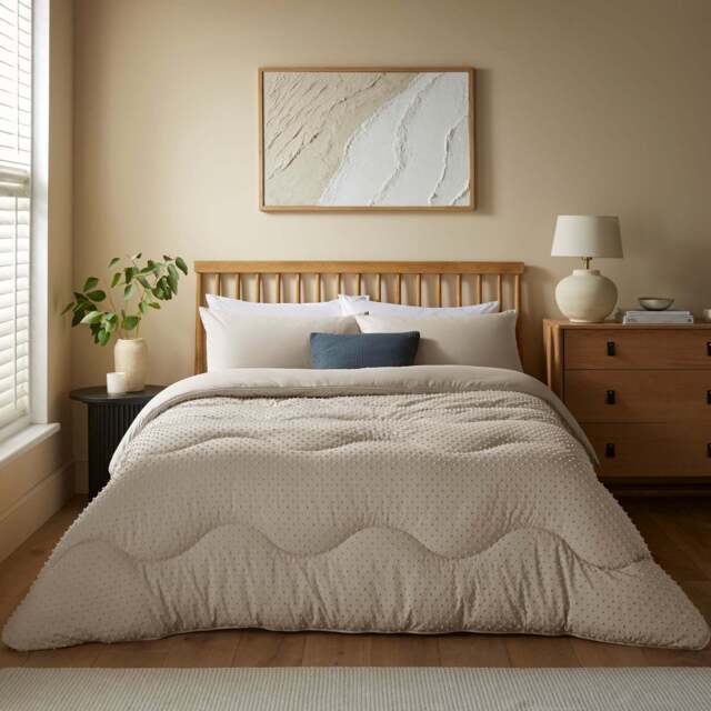 Night Lark® Tufted Dots Coverless Duvet Set - image 1