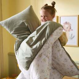 Night Lark® Junior - Leopard Family - Washable Coverless Duvet Set - thumbnail 5