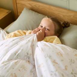 Night Lark® Junior - Leopard Family - Washable Coverless Duvet Set