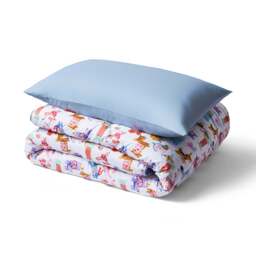 Night Lark® x Eleanor Bowmer Happy Dogs Coverless Duvet Set - thumbnail 3
