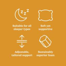 The Adjustable HoneyFoam™ Pillow - thumbnail 3