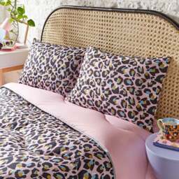 Night Lark® x Eleanor Bowmer Leopard Coverless Duvet Set