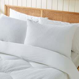 Night Lark® Natural Cotton Waffle Coverless Duvet - thumbnail 8