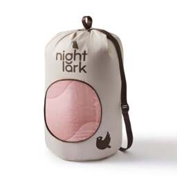 Night Lark® Junior - Pink Starry Nights - Washable Coverless Duvet Set - thumbnail 8