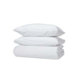 Vermont 200TC Organic Cotton Percale Duvet Cover with Button Hem - thumbnail 2