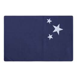 Scattered Stars Navy Blue Organic Cotton Pillowcase - thumbnail 4