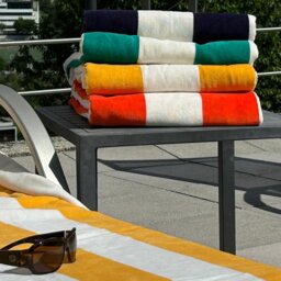 Girona Stripe Beach Towel and Lounger Towel Collection - thumbnail 2