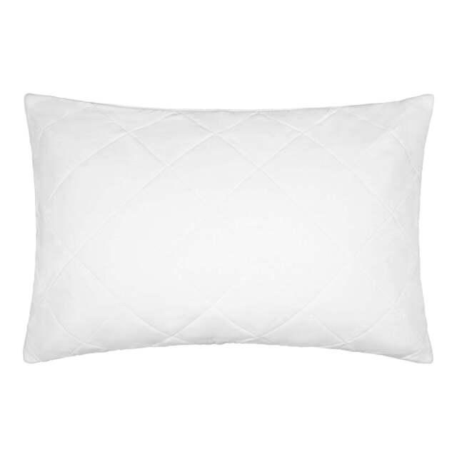 Luxury Anti-Bacterial Quilted Pillow Protector with Envelope Hem Finish