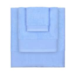 Como Blue 700gsm Organic Cotton Towel Collection - thumbnail 4