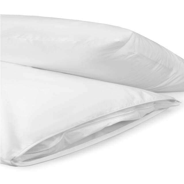 Tencel Jersey Waterproof Bottom Zip Finish Pillow Protector Collection - image 1