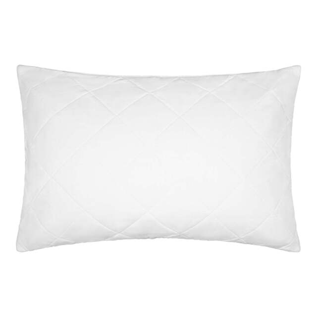 Microfibre Quilted Pillow Protector with zip - image 1