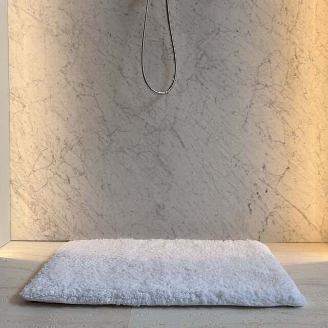 Hartford Plush Memory Foam Bath Mat Collection White - image 1
