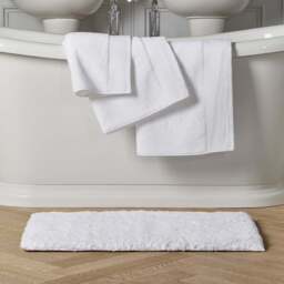 Hartford Plush Memory Foam Bath Mat Collection White - thumbnail 3